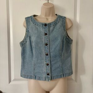 Women's Denim Vest